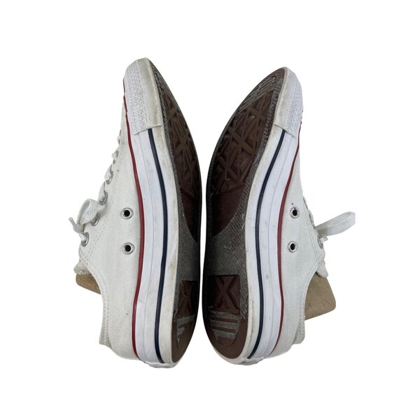 Converse Chuck Taylor All Star White Low Top Shoe M7652 Unisex Men 5 Womens 7 - Picture 8 of 11